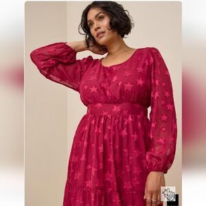 Torrid stars midi dress new